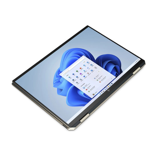 HP NBR 13.5" WUXGA+ PC i7-1195G7 16G 512G SSD W11 NL TS Spectre x360 14-ea1320nd / Blauw / Ontsp / GMA