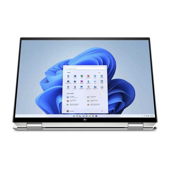 HP NBR 13.5" 3K2K PC i7-1195G7 16G 1T SSD W11 NL TS Spectre x360 14-ea1400nd / Zilver / OLED Ontsp / GMA