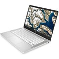 HP NBR 14.0" FHD Cel N4020 8G 128G eMMC Chrome NL 14a-na0720nd / Wit-Zilver / Ontsp / GMA