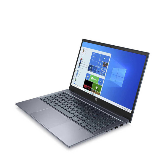 HP NBR 14.0" FHD AMD Ryzen 5 5500U 16G 512G SSD W10 NL 14-ec0425nd / Blauw / Ontsp / AMD