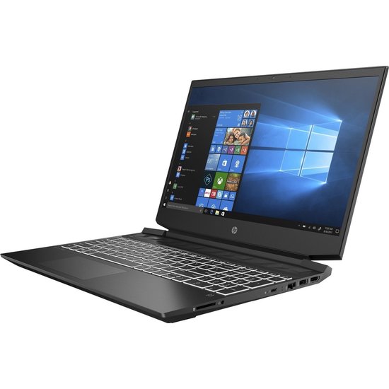 HP NBR 15.6" FHD AMD Ryzen 7 5800H 16G 512G SSD W11 NL 15-ec2787nd / Zwart / Ontsp / 4Gb RTX3050