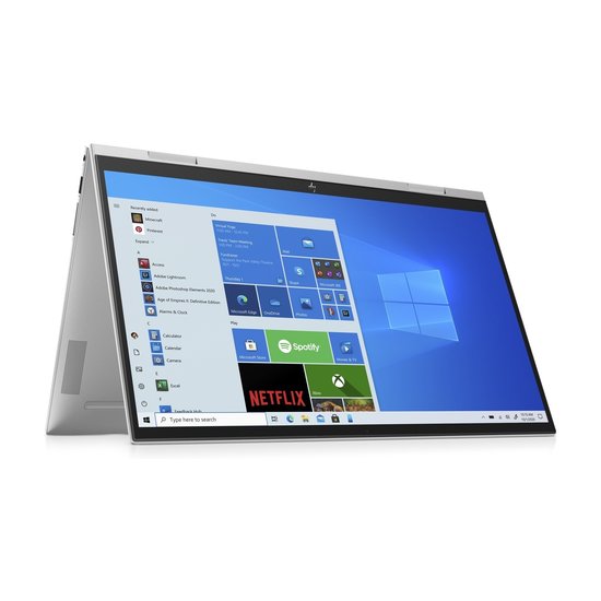 HP NBR 15.6" UHD PC i7-1195G7 16G 1T SSD W11 NL TS x360 15-es1570nd / 4K / Zilver / OLED / 2Gb