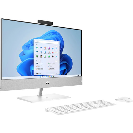 HP DTR 23.8" FHD Pavilion AllinOne 24-ca1915nd i5-12400T 8G 512G SSD W11 NL / Wit / Ontsp / GMA