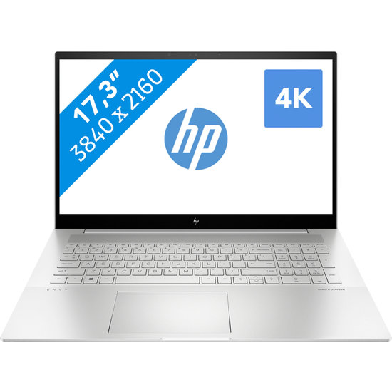 HP NBR 17.3" UHD PC i7-1255U 16G 1T SSD W11 NL 17-cr0980nd / 4K / Zilver / Ontsp / 4Gb RTX2050