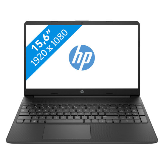 HP NBR 15.6" FHD Cel N4020 4G 128G SSD W11 NL 15s-fq0901nd / Zwart / Ontsp / GMA