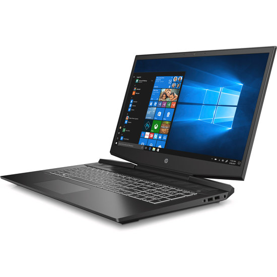 HP NBR 17.3" FHD PC i7-11370H 16G 1T 256G SSD W10 NL 17-cd2460nd / Zwart / Ontsp / 4Gb RTX3050