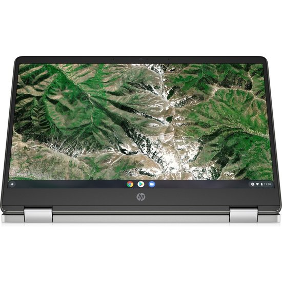 HP NBR 14.0" FHD Cel N4020 4G 64G eMMC Chrome NL TS x360 14a-ca0107nd / Zilver / Ontsp / GMA