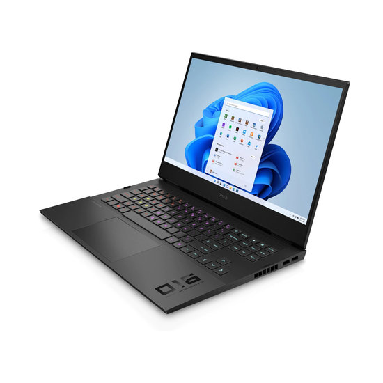 HP NBR 16.1" QHD PC i7-12700H 32G 1T SSD W11 NL Omen 16-b1000nd / Zwart / Ontsp / 8Gb RTX3070ti