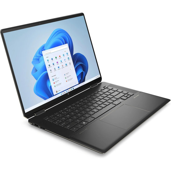 HP NBR 16.1" 3K+ PC i7-1260P 16G 512G SSD W11 NL TS Spectre x360 16-f1660nd / Zwart / Ontsp / 4Gb RTX2050