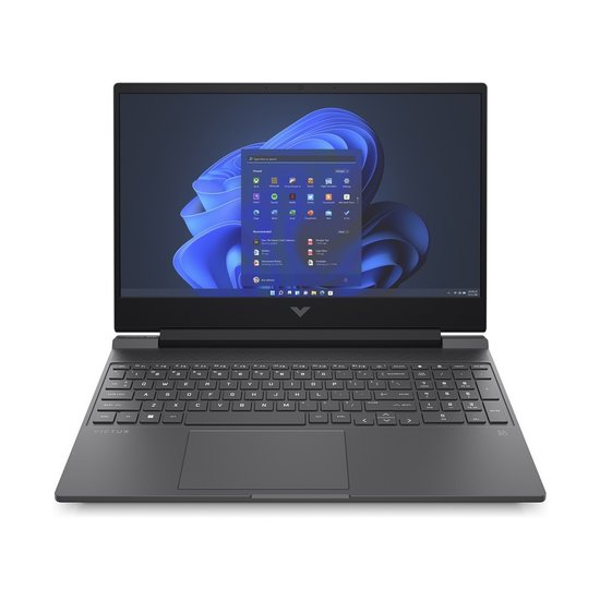 HP NBR 15.6" FHD AMD Ryzen 5 5600H 8G 512G SSD W11 NL 15-fb0100nd / Zwart / Ontsp / 4Gb RTX3050