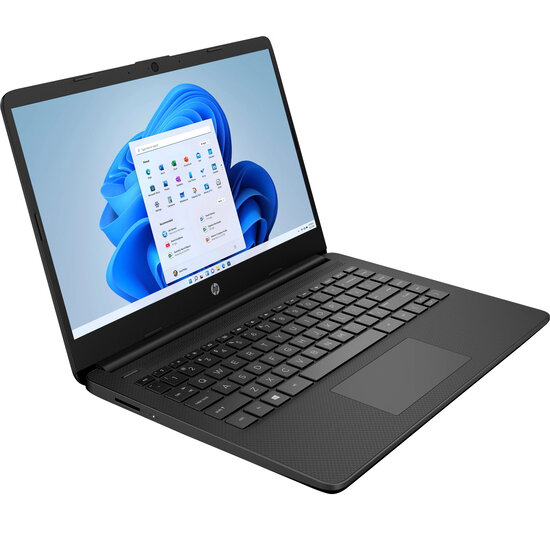 HP NBR 14.0" FHD AMD Ryzen 3 5300U 8G 256G SSD W11 NL 14s-fq1463nd / Zwart / Ontsp / AMD