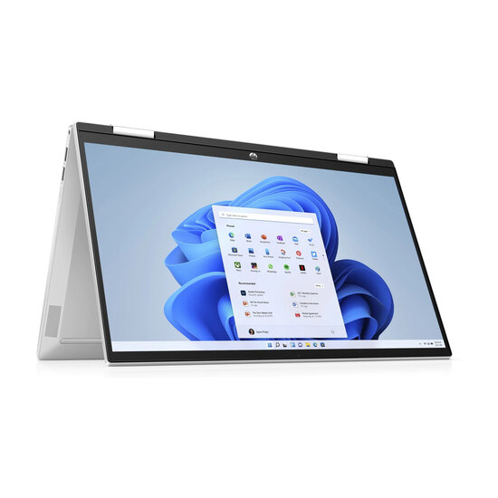 HP NBR 15.6" FHD PC i5-1235U 16G 512G SSD W11 NL TS x360 15-er1955nd / Zilver / GMA