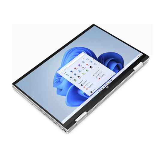 HP NBR 15.6" FHD PC i5-1235U 16G 512G SSD W11 NL TS x360 15-er1955nd / Zilver / GMA