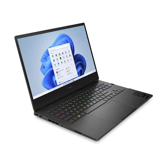 HP NBR 16.1" QHD PC i9-12900H 32G 2T SSD W11 NL Omen 16-k0390nd / Zwart / Ontsp / 8Gb RTX3070ti