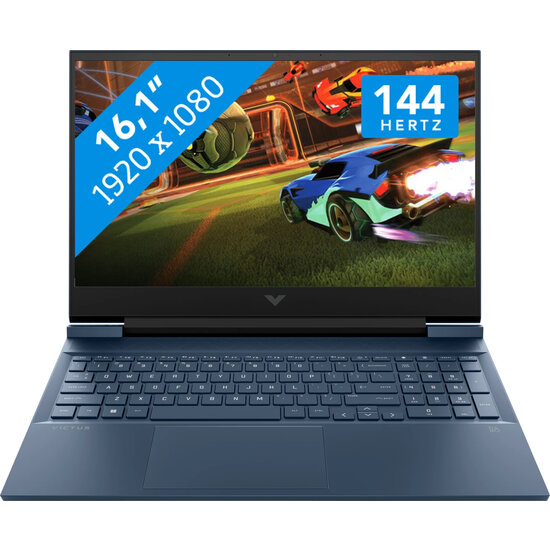 HP NBR 16.1" FHD PC i7-12700H 16G 1T SSD W11 NL 16-d1495nd / Blauw / Ontsp / 6Gb RTX3060