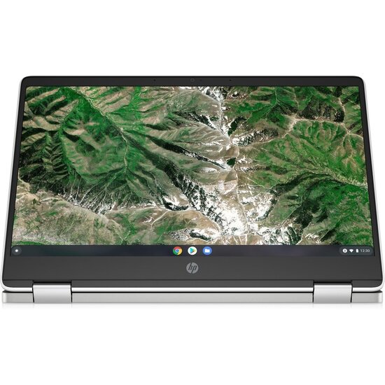 HP NBR 14.0" FHD Cel N4020 4G 64G eMMC Chrome NL TS x360 14a-ca0109nd / Zilver / Ontsp / GMA