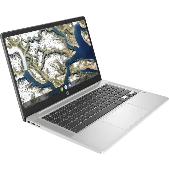 HP NBR 14.0" FHD Pent Silver N5030 4G 64G eMMC Chrome NL 14a-na0178nd / Zilver / Ontsp / GMA