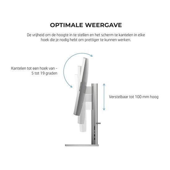 HP DTR 27" UHD HP Envy AllinOne 27-cp0350nd i7-12700 16G 1T SSD W11 NL / 4K / Zwart / Ontsp / 4Gb RTX3050