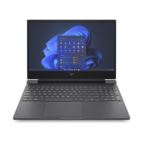 HP NBR 15.6" FHD AMD Ryzen 5 5600H 16G 512G SSD W11 NL 15-fb0573nd / Zwart / Ontsp / 4Gb GTX3050