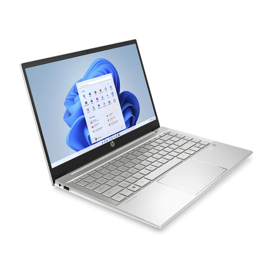 HP NBR 14.0" 2.2K PC i5-1340P 16G 512G SSD W11 NL 14-eh1080nd / Zilver / Ontsp / GMA