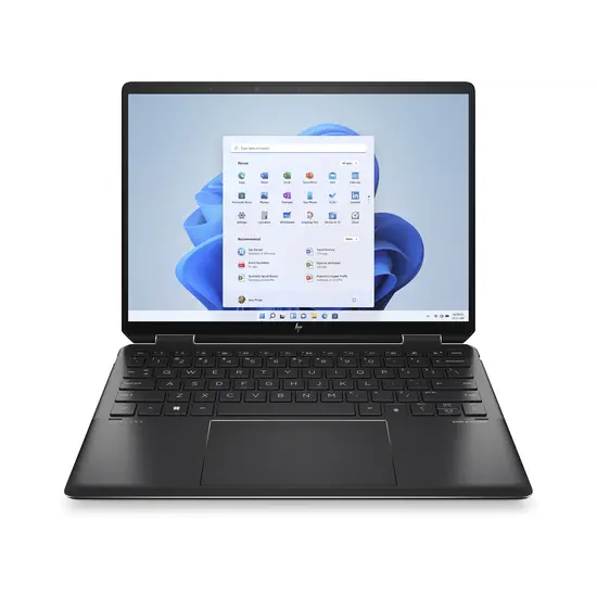 HP NBR 13.5" 3K2K PC i7-1355U 32G 1T SSD W11 NL TS Spectre x360 14-ef2150nd / Zwart / OLED / Ontsp / GMA