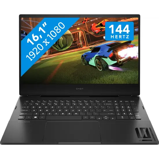 HP NBR 16.1" FHD PC i7-12700H 16G 1T SSD W11 NL Omen 16-k0970nd / Zwart / Ontsp / 6Gb RTX3060