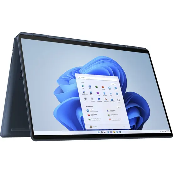 HP NBR 16.1" UHD+ PC i7-1360P 32G 1T SSD W11 NL TS Spectre x360 16-f2995nd / Blauw / OLED / Ontsp / 4Gb Arc A370M