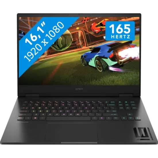 HP NBR 16.1" FHD PC i7-13700HX 32G 1T SSD W11 NL Omen 16-wf0970nd / Zwart / Ontsp / 8Gb RTX4060