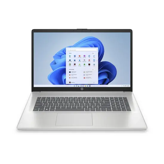HP NBR 17.3" FHD AMD Ryzen 7 7730U 16G 512G SSD W11 NL 17-cp3670nd / Zilver / Ontsp / AMD
