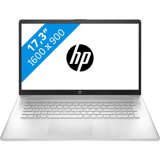 HP NBR 17.3" HD+ Cel N4120 8G 512G W11 NL 17-cn0915nd / Zilver / Ontsp / GMA