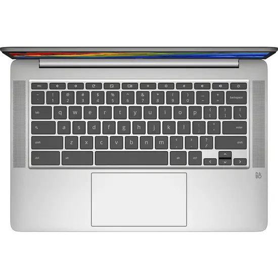 HP NBR 14.0" FHD Cel N4020 4G 64G eMMC Chrome NL 14a-na0741nd / Zilver / Ontsp / GMA