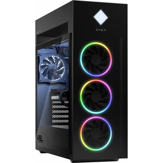 HP DTR Core i7-13700K 32G XMP 1T HDD 1T SSD W11 NL GT22-1977nd / Zwart / 12Gb RTX4070ti