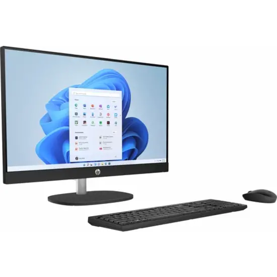 HP DTR 23.8" FHD Pavilion AllinOne 24-cr0055nd i5-1335U 8G 512G SSD W11 NL / Zwart / Ontsp / AMD