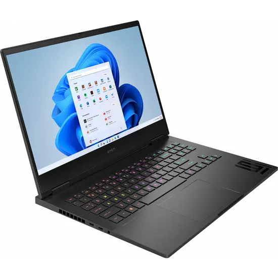 HP NBR 16.1" FHD AMD Ryzen 7 7840HS 16G 1T SSD W11 NL Omen 16-xf0977nd / Zwart / Ontsp / 8Gb RTX4070