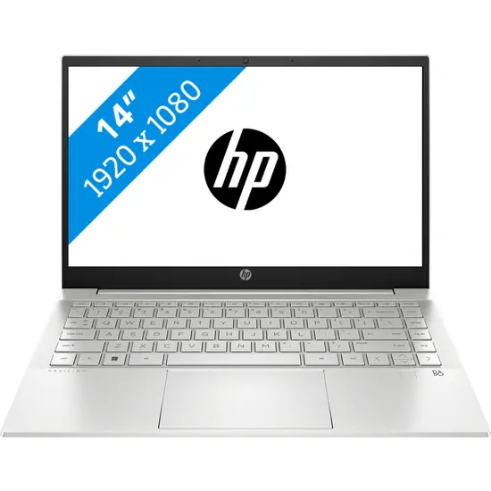 HP NBR 14.0" FHD PC i5-1235U 16G 512G SSD W11 NL 14-dv2955nd / Zilver / Ontsp / GMA