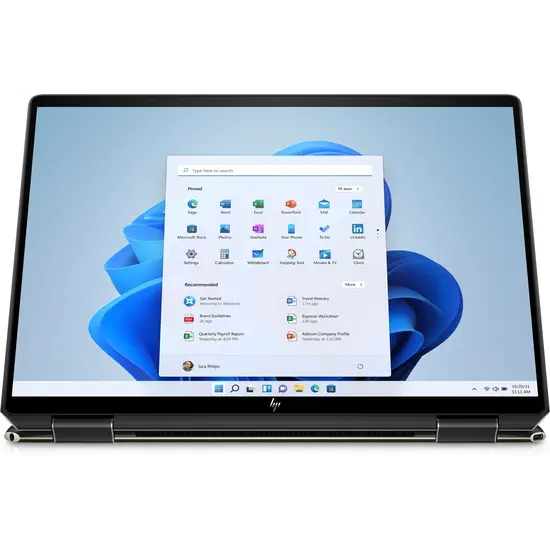 HP NBR 13.5" 3K2K PC i7-1355U 16G 512G SSD W11 NL TS Spectre x360 14-ef2330nd / Zwart / OLED / Ontsp / GMA