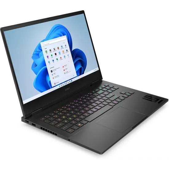 HP NBR 16.1" FHD PC i5-13420H 16G 512G SSD W11 NL Omen 16-wd0375nd / Zwart / Ontsp / 6Gb RTX4050