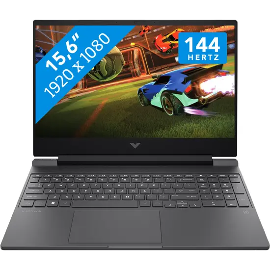 HP NBR 15.6" FHD PC i7-12650H 16G 512G SSD W11 NL 15-fa0977nd / Zwart / Ontsp / 4Gb RTX3050ti