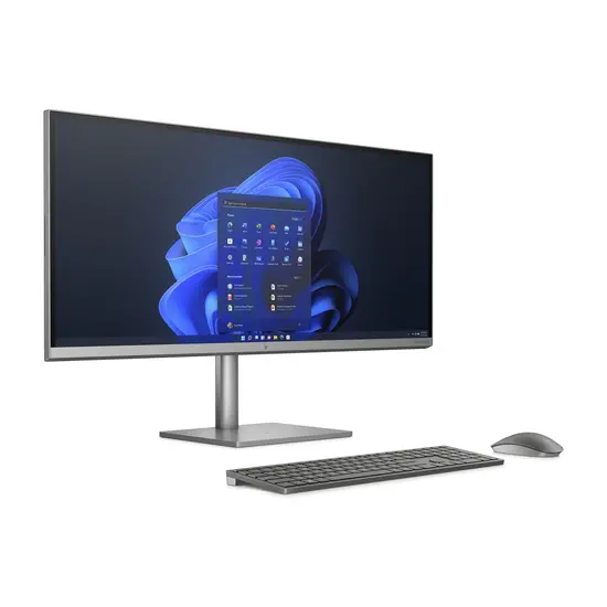 HP DTR 34" WUHD HP Envy AllinOne 34-c1550nd i9-12900 128G 2T SSD W11 NL / 4K / Turbo Zilver / Ontsp / 8Gb RTX3080