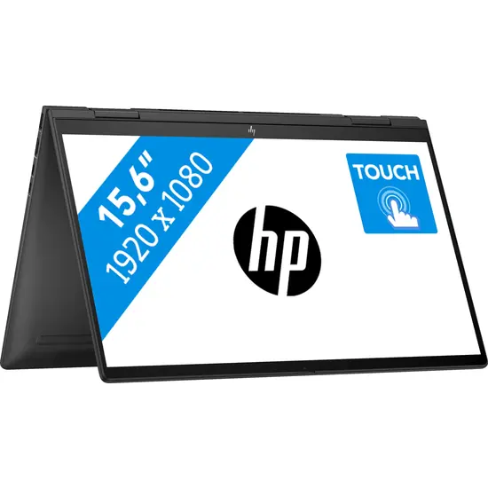 HP NBR 15.6" FHD AMD Ryzen 7 7730U 16G 512G SSD W11 NL TS x360 15-fh0973nd / Zwart / OLED / AMD