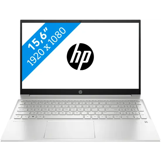 HP NBR 15.6" FHD AMD Ryzen 5 7530U 16G 512G SSD W11 NL 15-eh3955nd / Zilver / Ontsp / AMD
