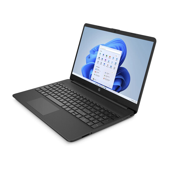 HP NBR 15.6" FHD Cel N4500 4G 128G SSD W11 NL 15s-fq3708nd / Zwart / Ontsp / GMA