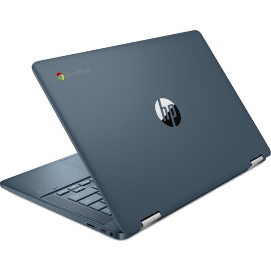 HP NBR 14.0" FHD Pent Silver N6000 8G 128G eMMC Chrome NL TS x360 14b-cb0970nd / Blauw / GMA