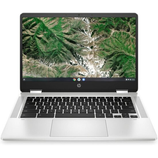 HP NBR 14.0" FHD Pent Silver N5030 8G 64G eMMC Chrome NL TS x360 14a-ca0350nd / Zilver / Ontsp / GMA