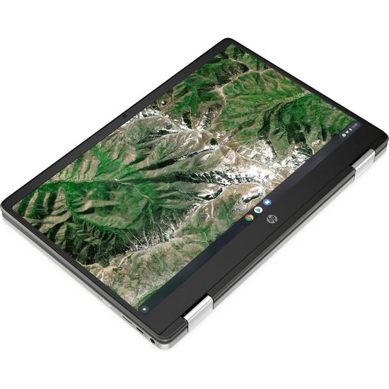HP NBR 14.0" FHD Pent Silver N5030 8G 64G eMMC Chrome NL TS x360 14a-ca0350nd / Zilver / Ontsp / GMA