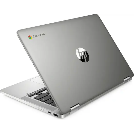 HP NBR 14.0" FHD Pent Silver N5030 8G 64G eMMC Chrome NL TS x360 14a-ca0350nd / Zilver / Ontsp / GMA