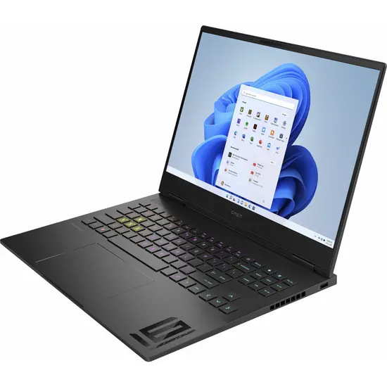 HP NBR 16.0" WUXGA PC i7-13700HX 32G 1T SSD W11 NL Omen Transcend 16-u0977nd / Zwart / Ontsp / 8Gb RTX4070
