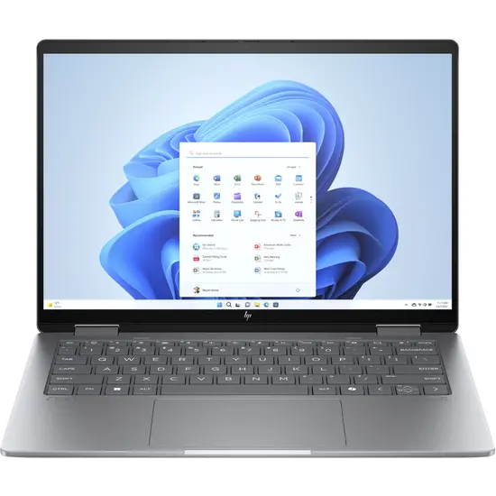 HP NBR 14.0" 2.8K Intel Core Ultra 7-155H 16G 1T SSD W11 NL TS x360 14-fc0855nd / Zilver / OLED / GMA