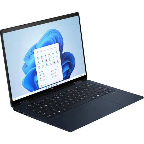 HP NBR 14.0" 2.8K Intel Core Ultra 7-155U 32G 1T SSD W11 NL TS x360 14-fc0675nd / Blauw / OLED / GMA