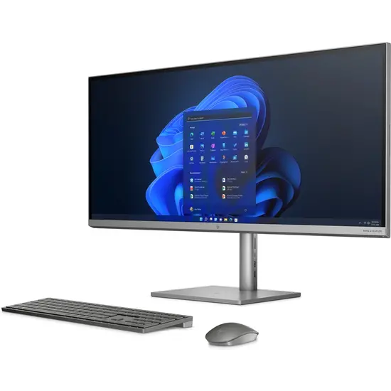 HP DTR 34" WUHD HP Envy AllinOne 34-c1530nd i7-12700 16G 1T SSD W11 NL / Turbo Zilver / Ontsp / 4Gb RTX3050